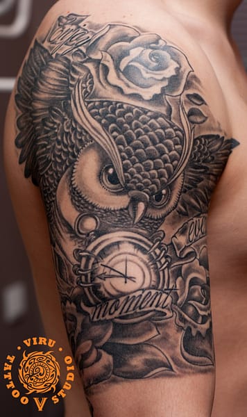 owl tattoo3