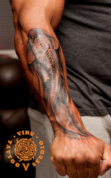 koi fish tattoo
