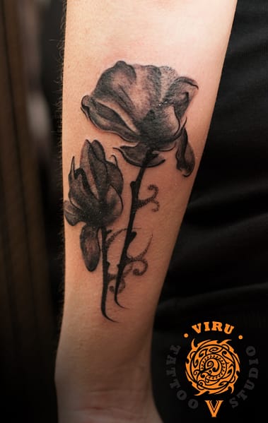 flower tattoo2