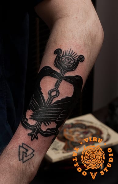 raven tattoo