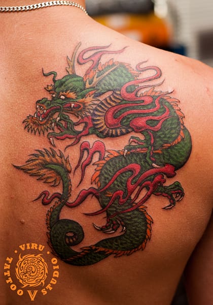 dragon tattoo